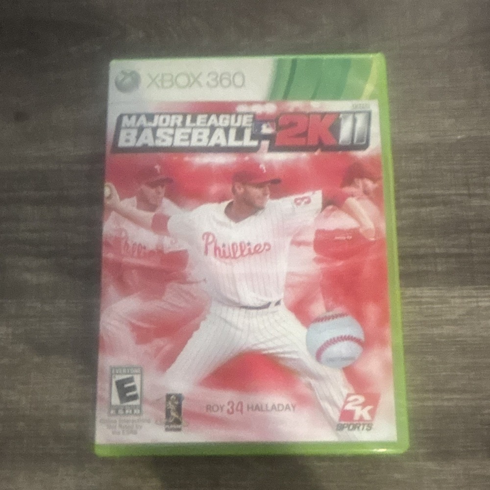 2K Sports Major League Baseball 2K11 Xbox 360 Game Original Case & Disc 2011